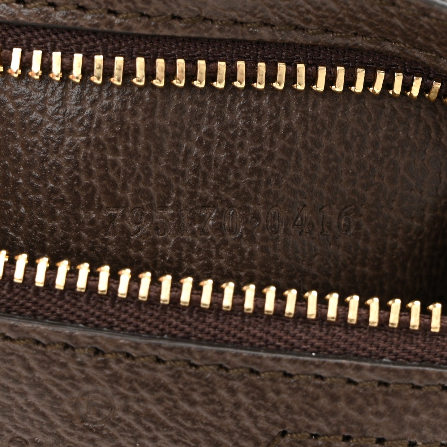 GG Supreme Monogram Textured Calfskin Web Super Mini Ophidia Shoulder Bag Beige Ebony New Acero