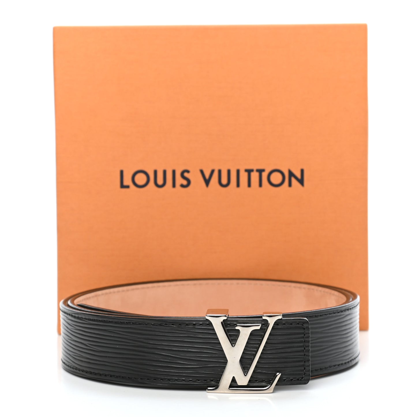 Epi 30mm LV Initiales Belt 85 34 Black
