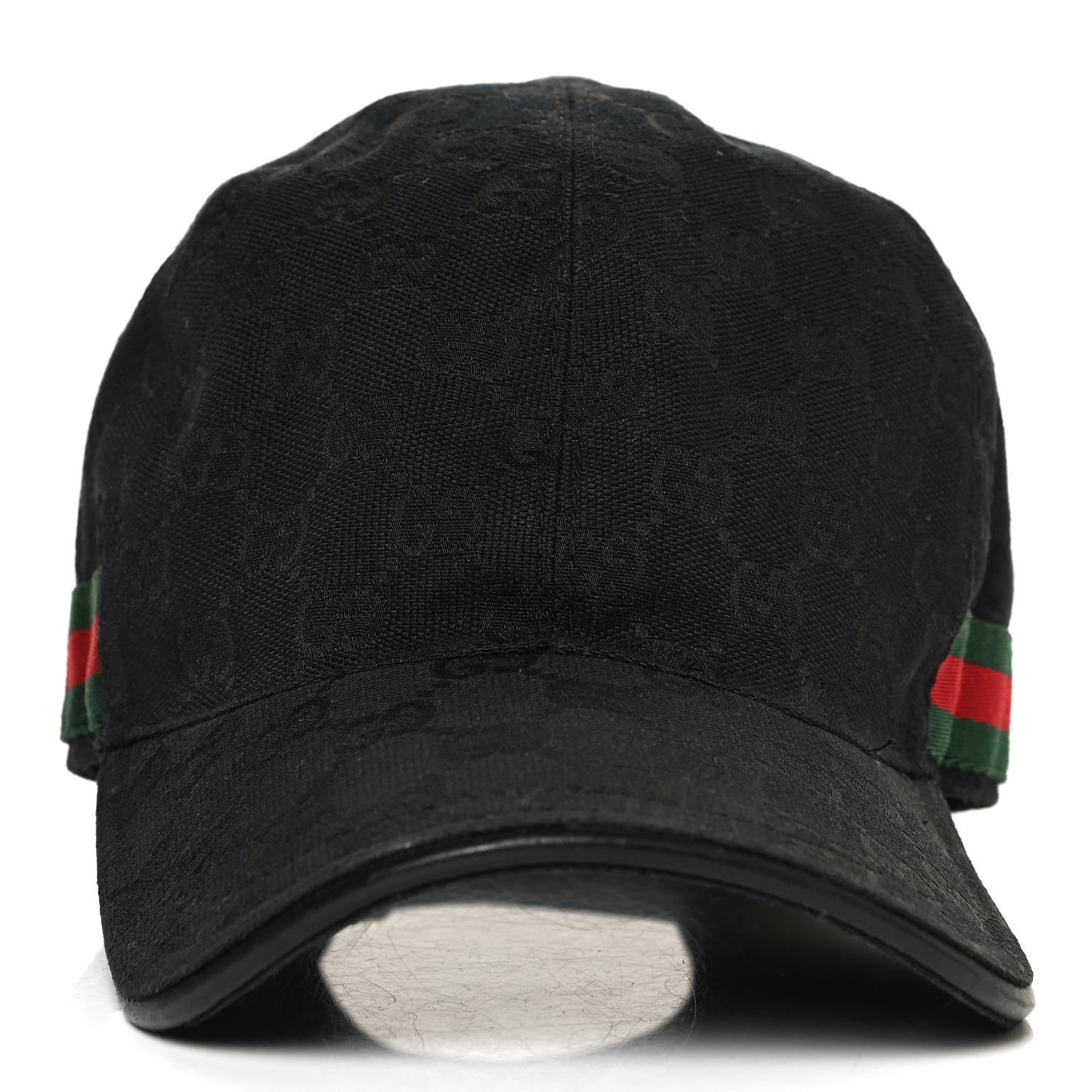 Monogram Web Baseball Hat L Black