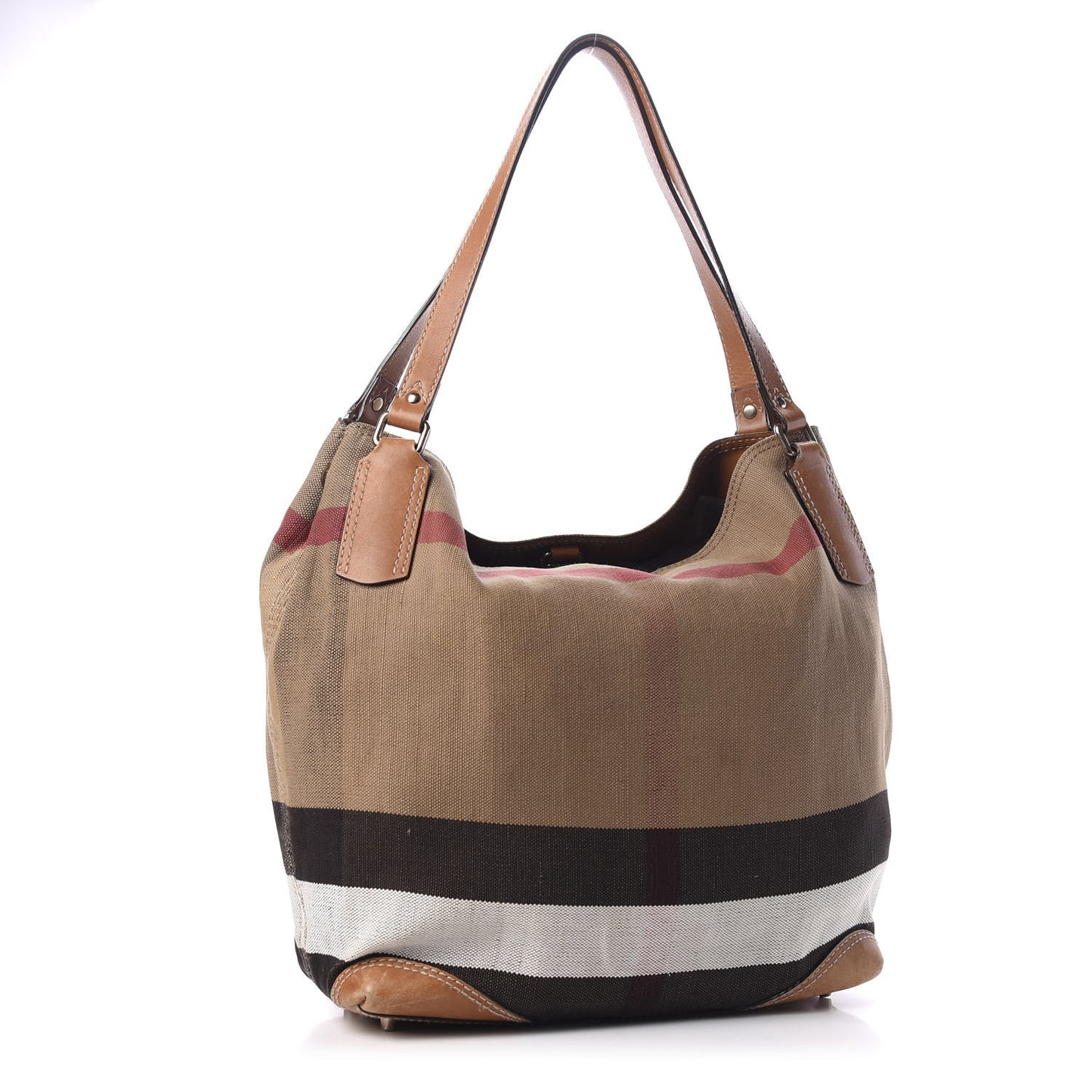 Canvas Mega Check Medium Maidstone Saddle Brown