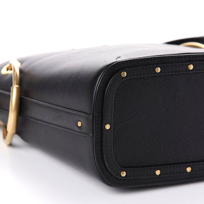 Chloe Smooth Calfskin Small Roy Bucket Bag Black 7 of 13