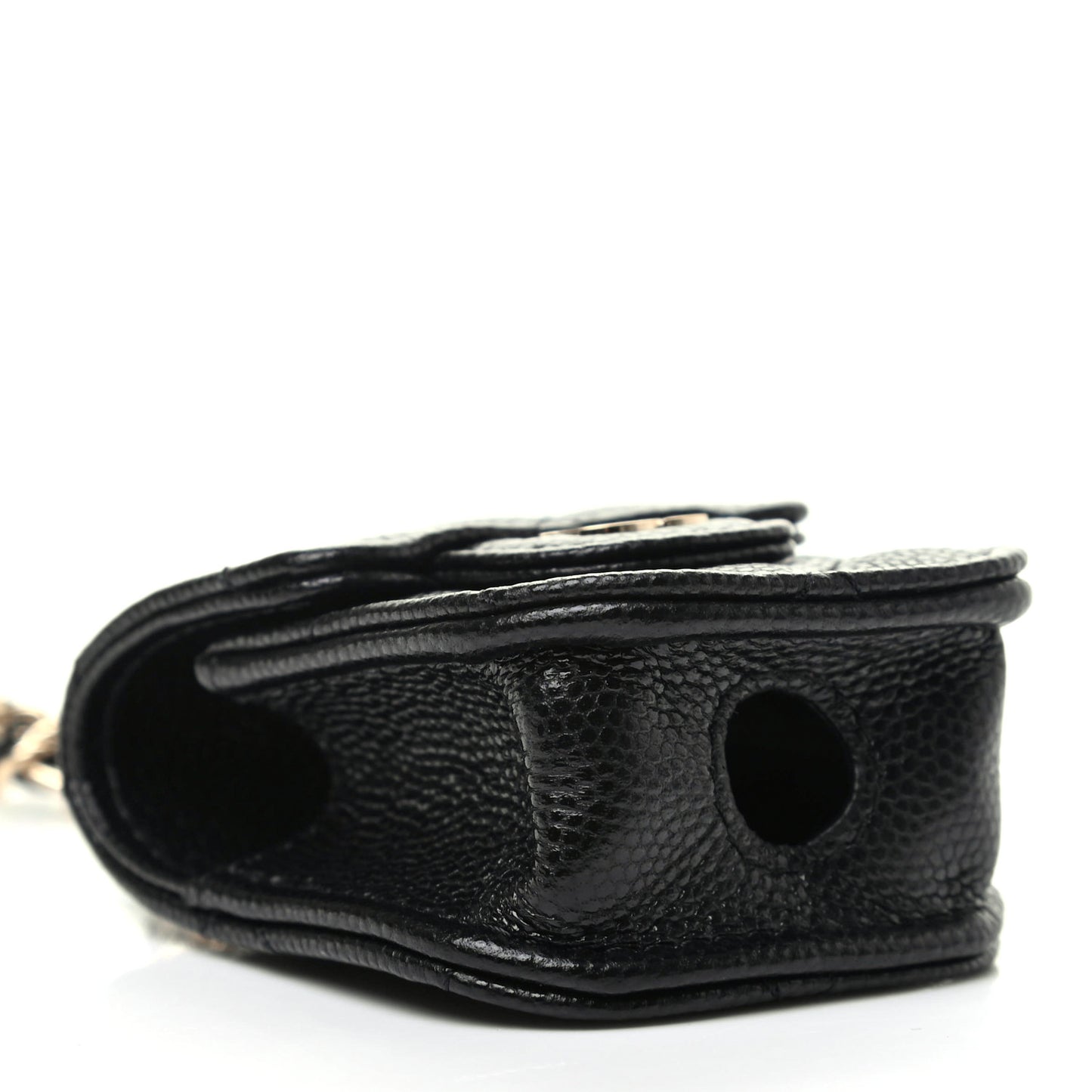 Caviar Quilted Airpods Case Black