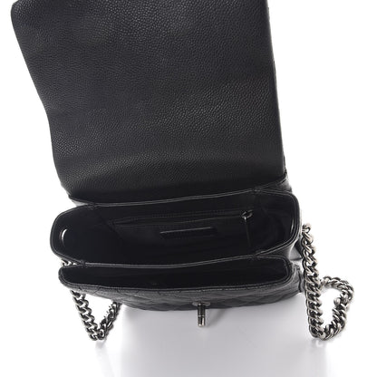 Chanel Caviar Quilted Small Rock In Rome Flap Black 5 of 9