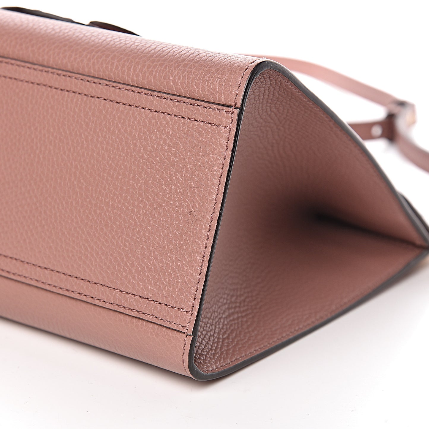 Calfskin Small GG Marmont Top Handle Bag Rosy Phard