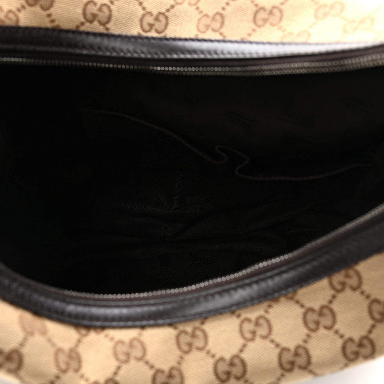Gucci Monogram Large GG Twins Hobo Dark Brown 4 of 6