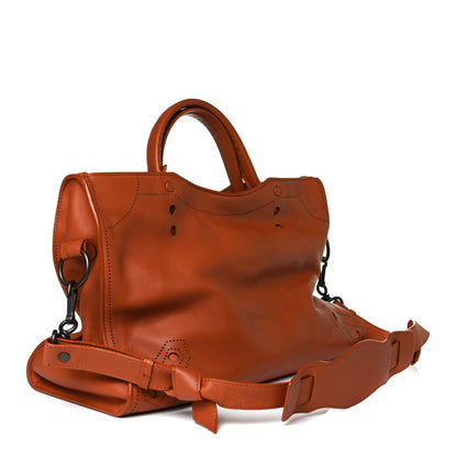 Balenciaga Veau Soyeux Perforated Blackout Hardware City Marron Caramel 4 of 18