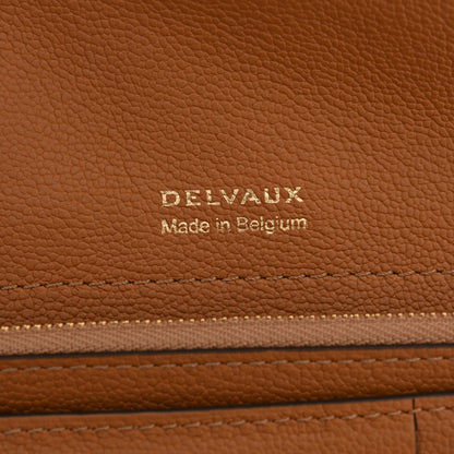 Delvaux Grained Rodeo Calfskin Brillant Compact Wallet Vegetal 7 of 10