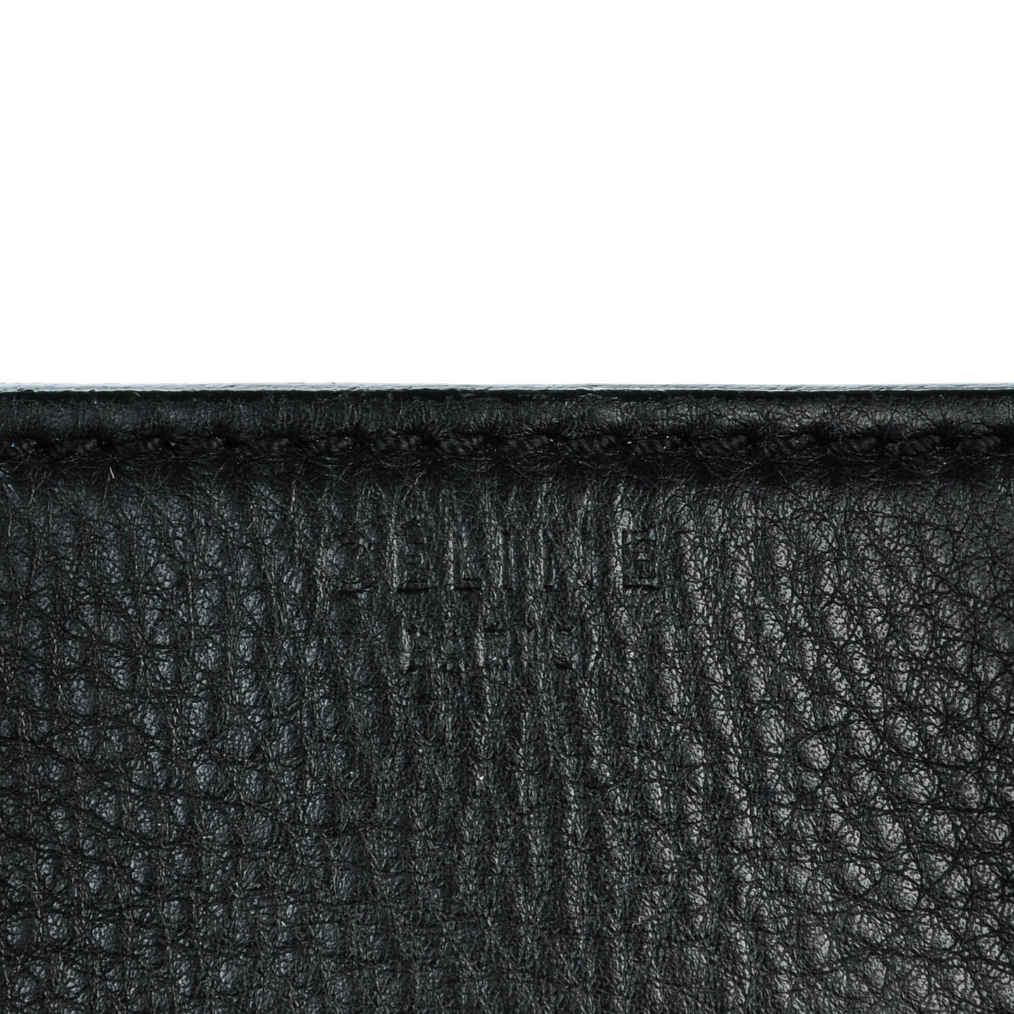 Supple Calfskin Medium Phantom Luggage Black