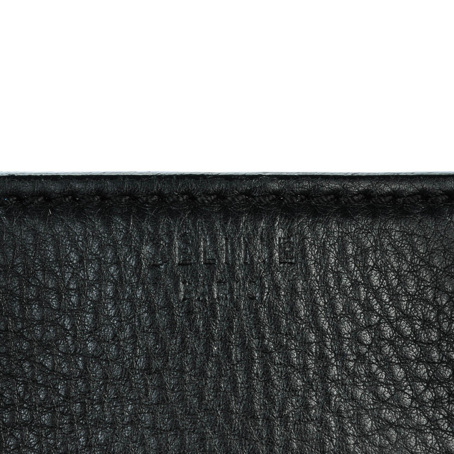 Celine Supple Calfskin Medium Phantom Luggage Black 6 of 8