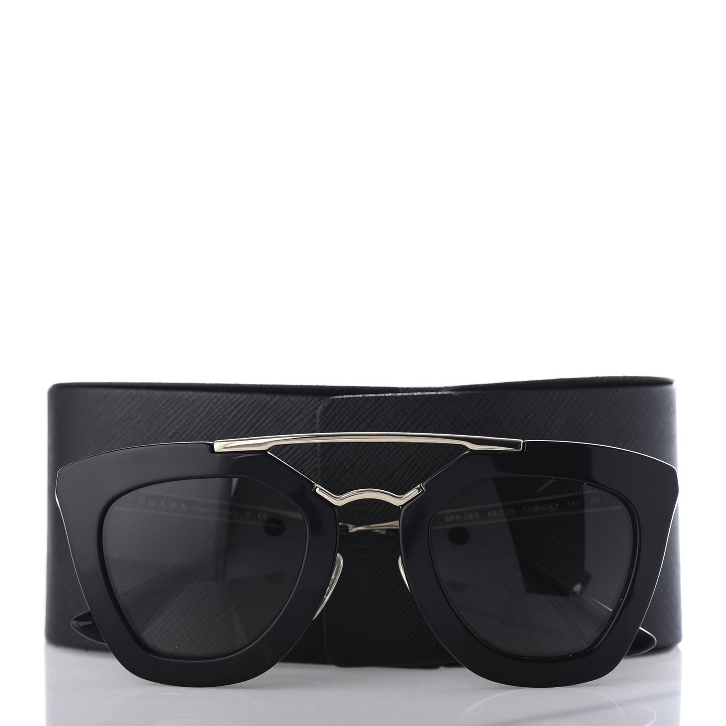 Acetate Cinema Sunglasses SPR 09Q Black