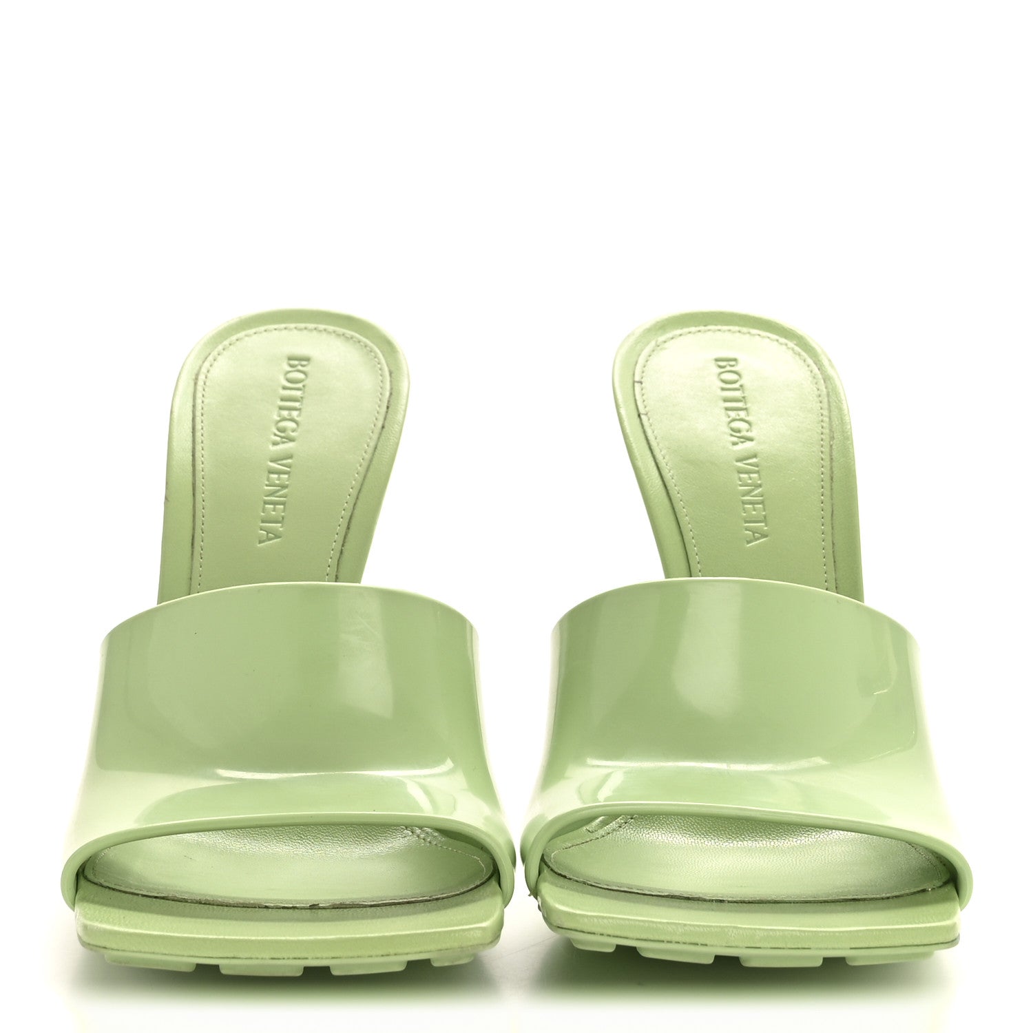 Bottega Veneta Rubber Mule Sandals 36 Pistachio 3 of 11