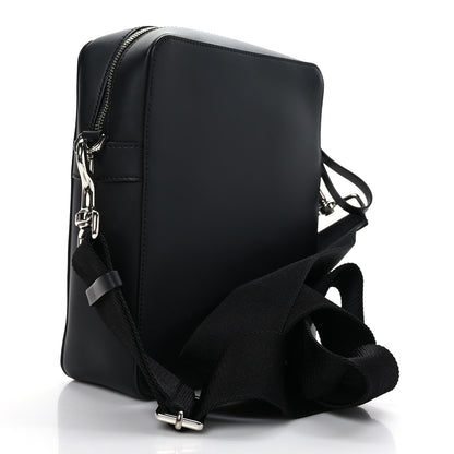 Valentino Garavani Smooth Calfskin Mens VLogo Messenger Black 3 of 8