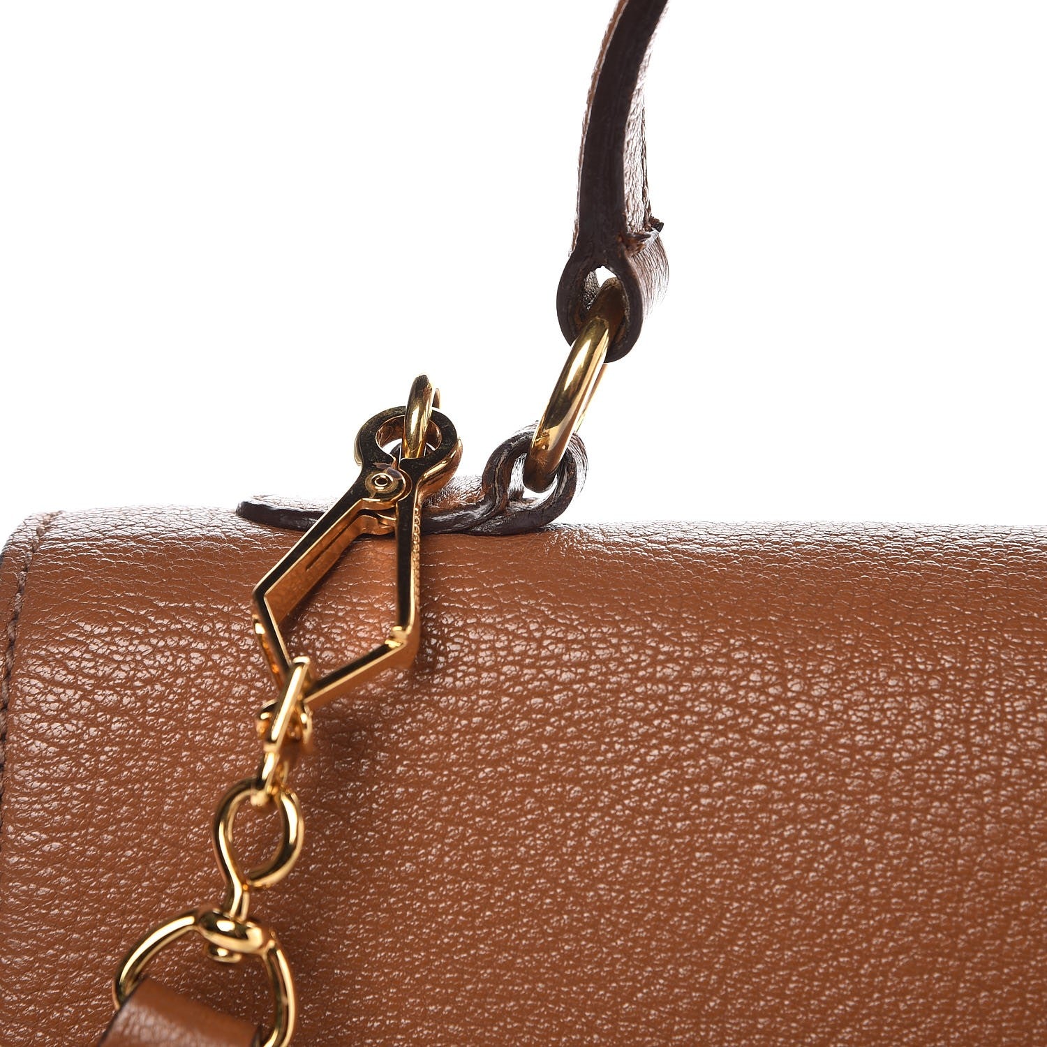 Miu Miu Goatskin Madras Shoulder Bag Cuoio 11 of 25