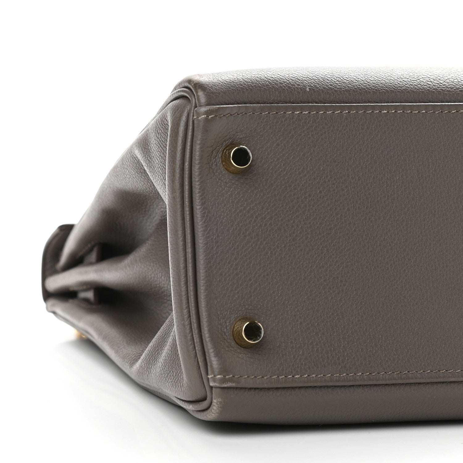 Hermes Evercolor Kelly Retourne 32 Etain 7 of 12
