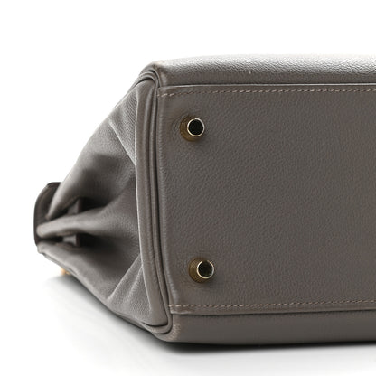 Hermes Evercolor Kelly Retourne 32 Etain 7 of 12
