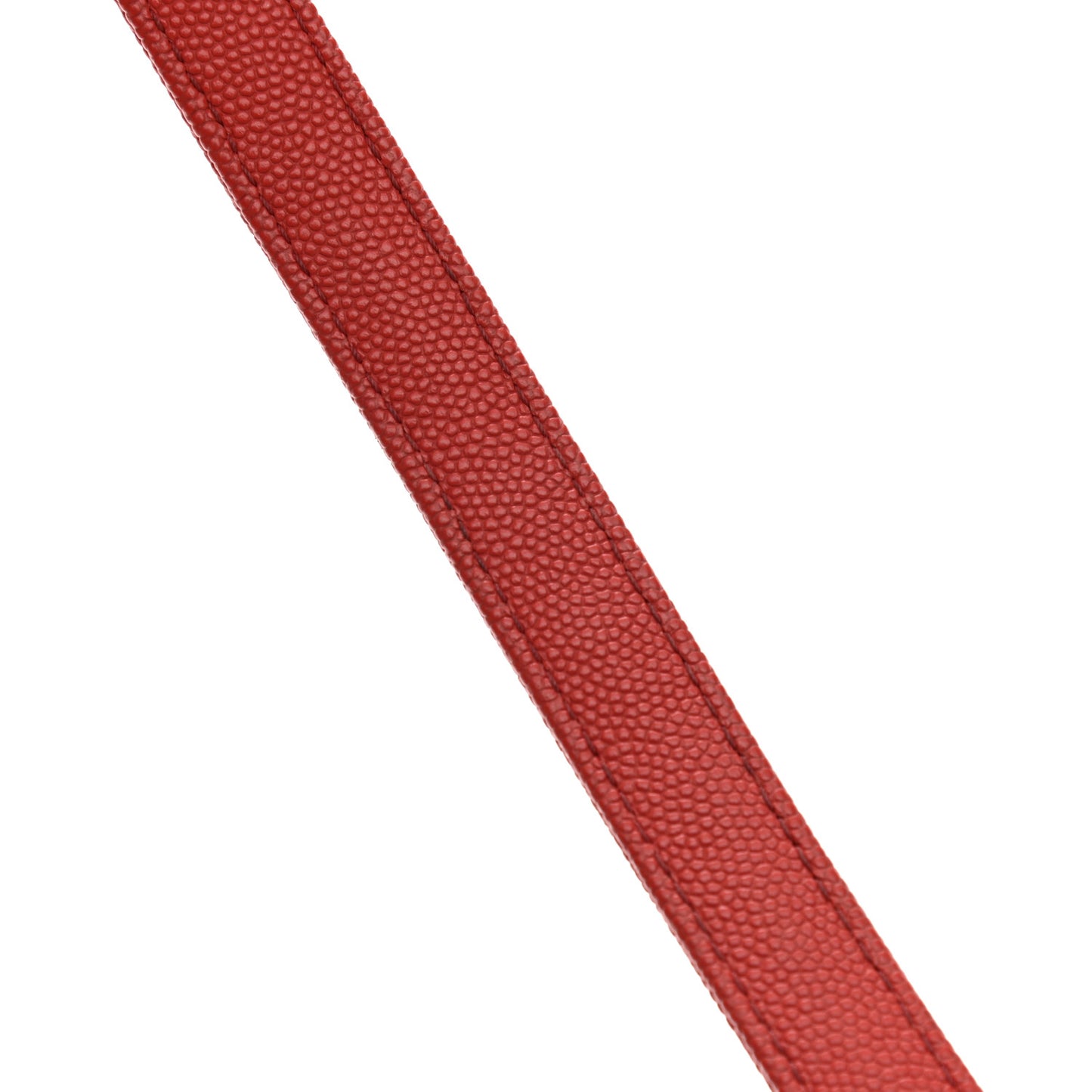 Caviar Chevron Quilted Small Coco Handle Flap Red