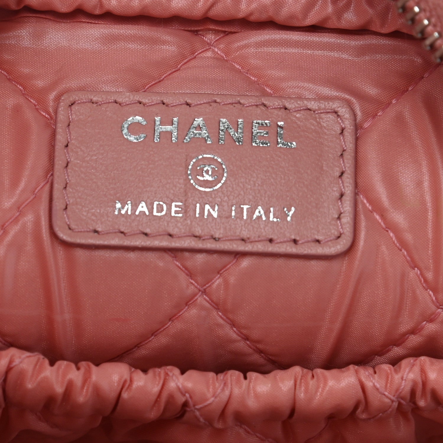 Chanel Canvas Small Deauville Case Pink 6 of 8