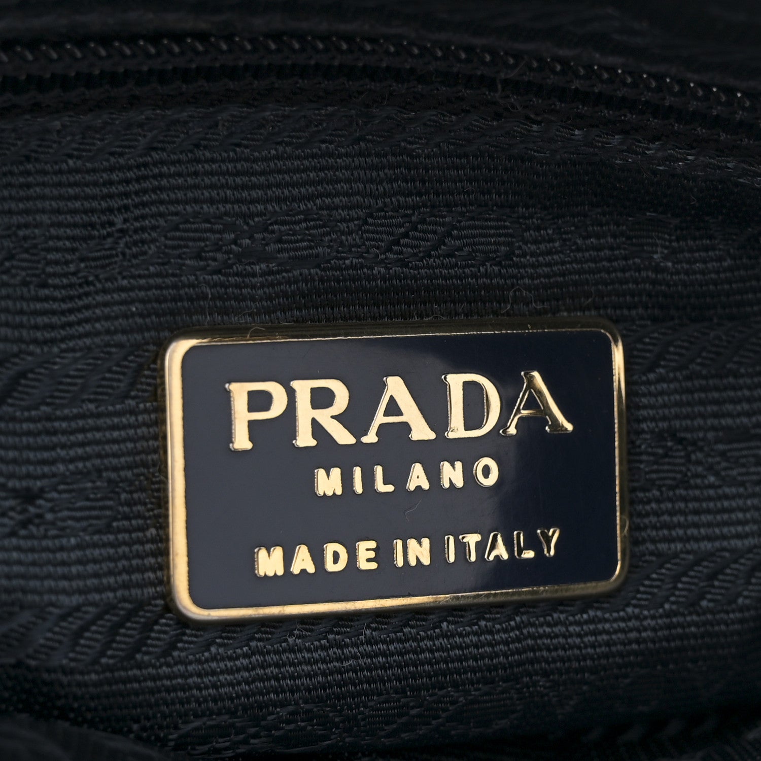 Prada Nylon Tessuto Quilted Shoulder Bag Blue 5 of 10