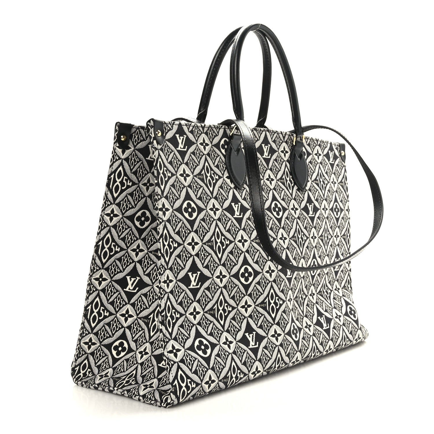 Louis Vuitton Jacquard Since 1854 Onthego GM Grey 3 of 8