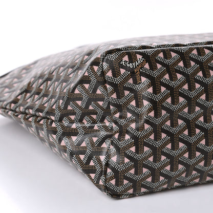 Goyard Goyardine Saint Louis Claire Voie PM Black Pink 6 of 9