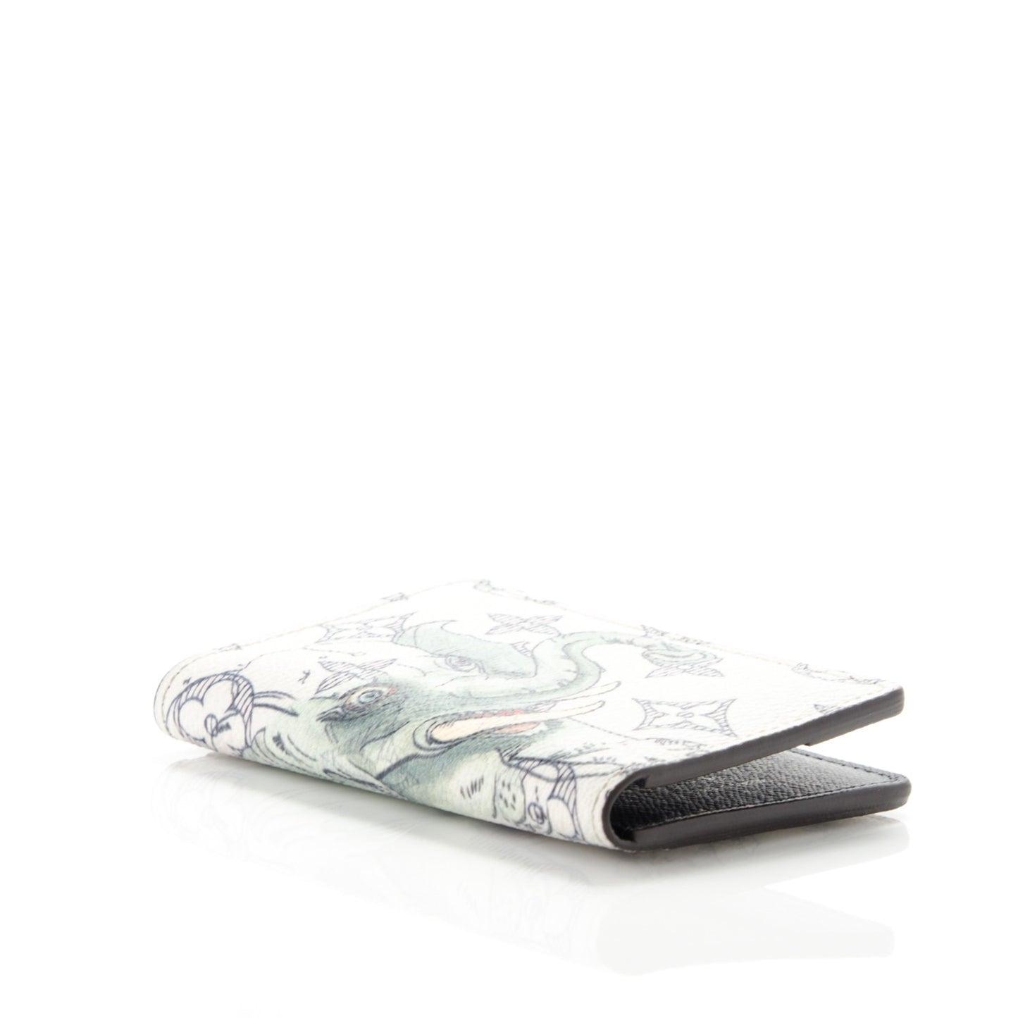 Savane Monogram Chapman Pocket Organizer White