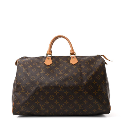 Louis Vuitton Monogram Speedy 40 1 of 12