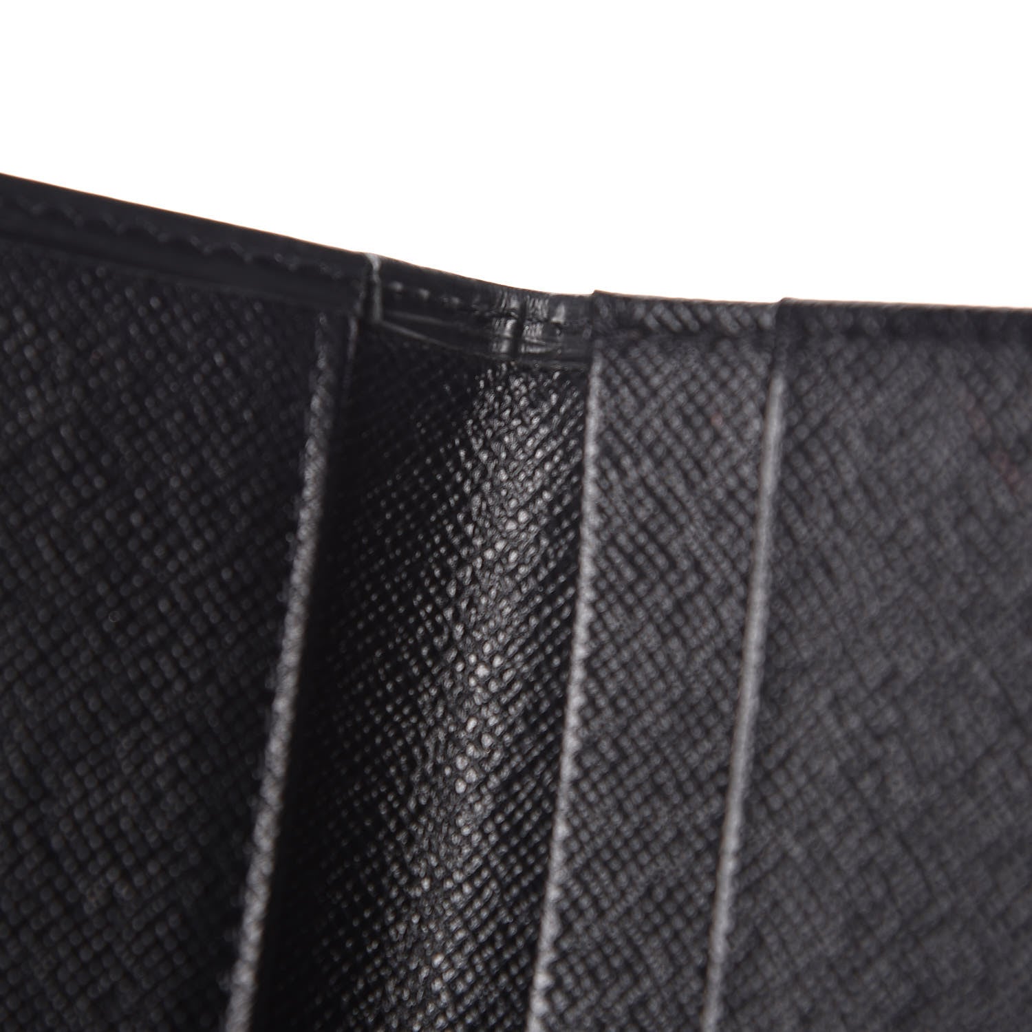 Louis Vuitton Epi Checkbook Organizer Wallet Black 8 of 9