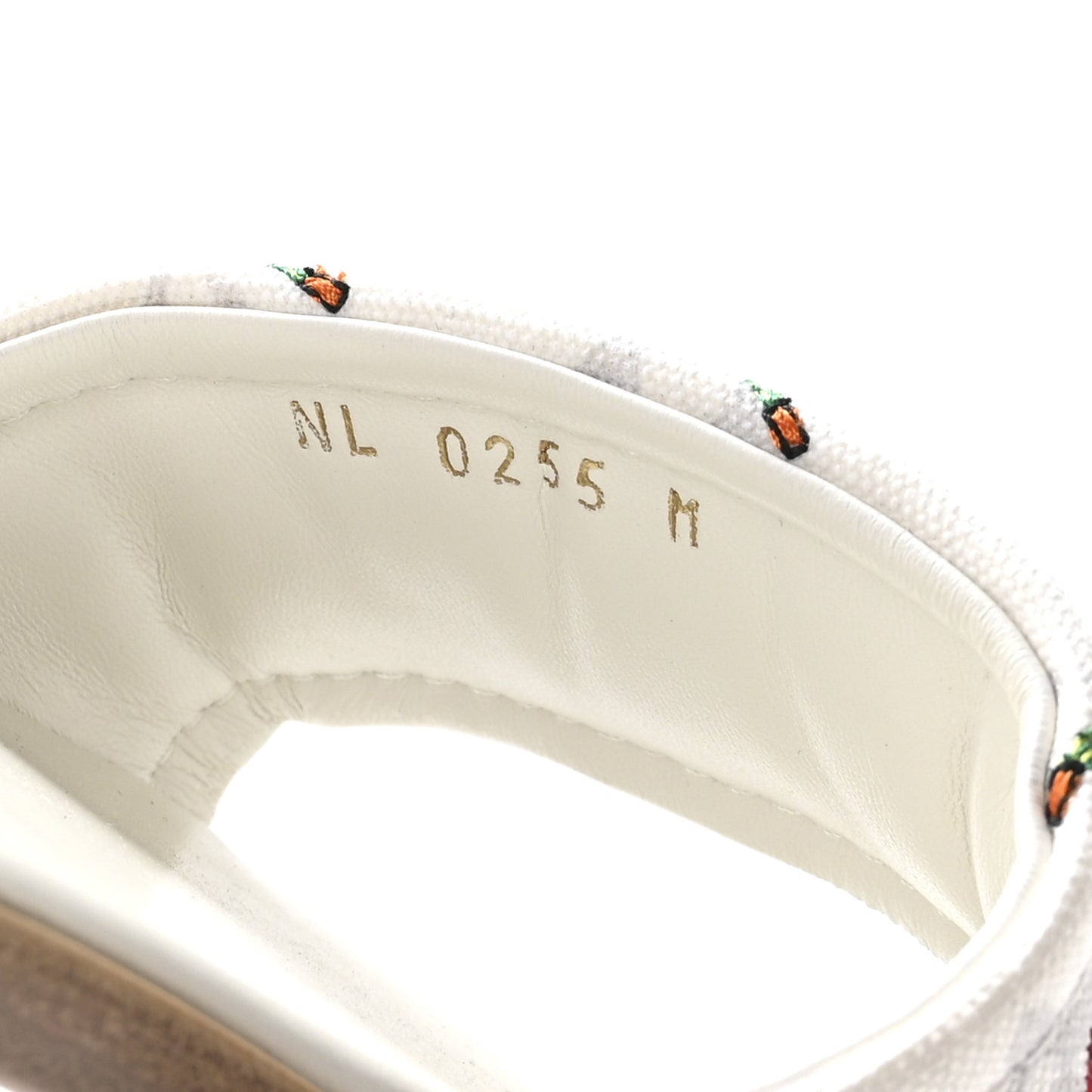 LV x TM Raffia Monogram Cerises Lily Flat Mule 39 White