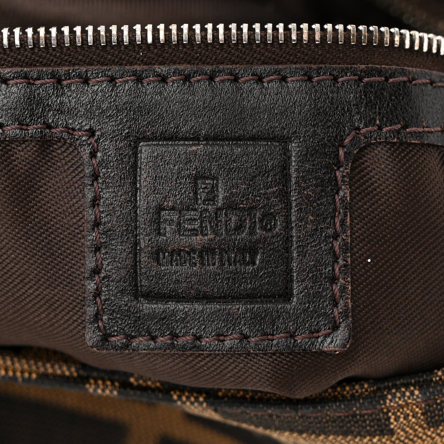 Fendi Zucca Baguette Tobacco 6 of 9