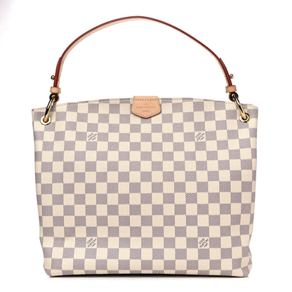 Louis Vuitton Damier Azur Graceful PM Rose Ballerine 1 of 13