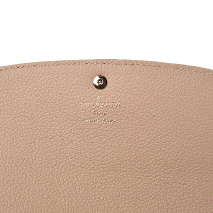 Louis Vuitton Empreinte Emilie Wallet Black Dune 6 of 7
