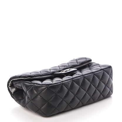 Chanel Calfskin Quilted CC Flap Belt Bag Black 4 of 10