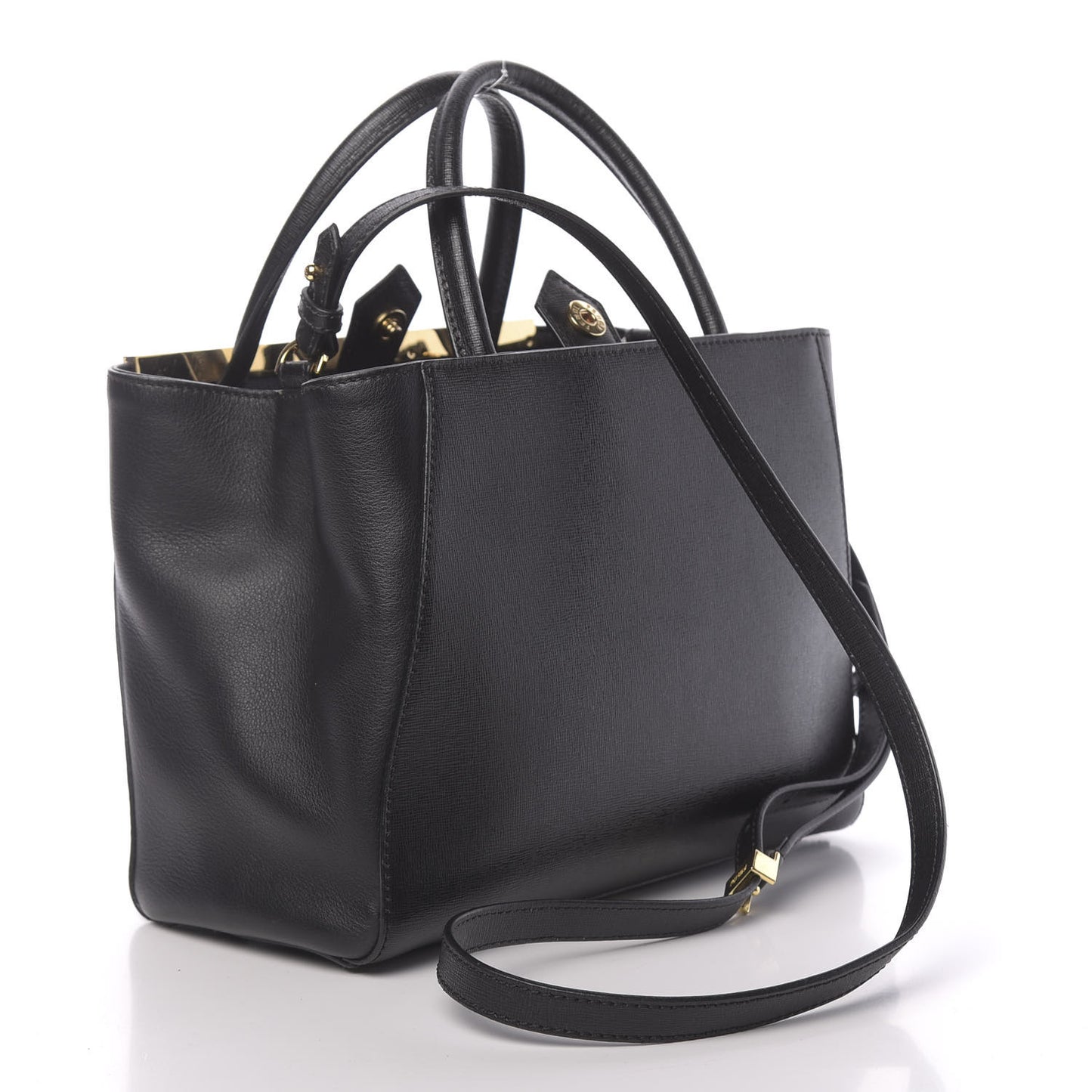 Vitello Elite Petite 2Jours Tote Black