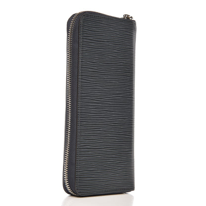Louis Vuitton Epi Zippy Vertical Wallet Blue Nuit 3 of 10