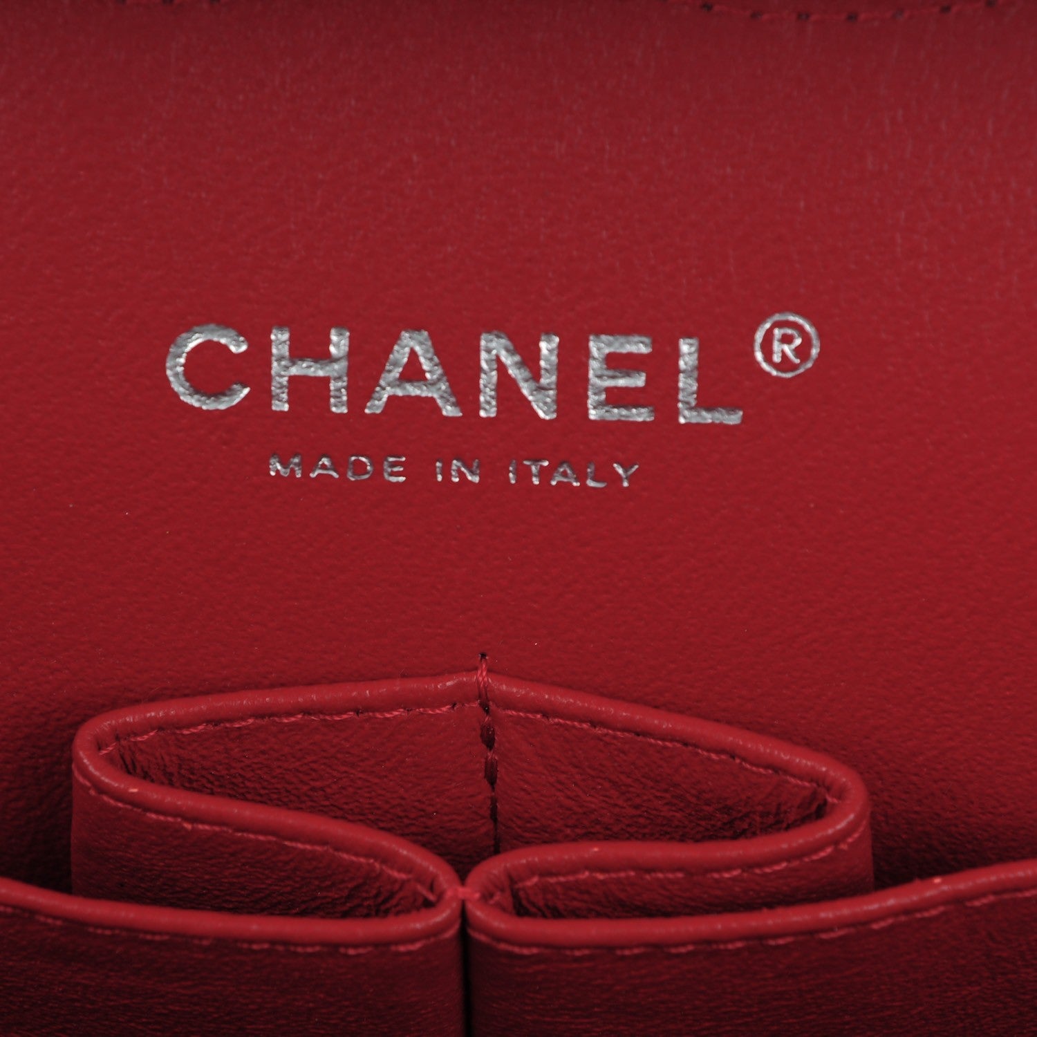 Chanel Caviar Quilted Jumbo Double Flap Red 7 of 8