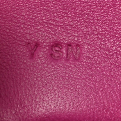 Hermes Milo Lambskin Grigri Rodeo Horse Bag Charm MM Gold Rubis Rose Pourpre 3 of 5