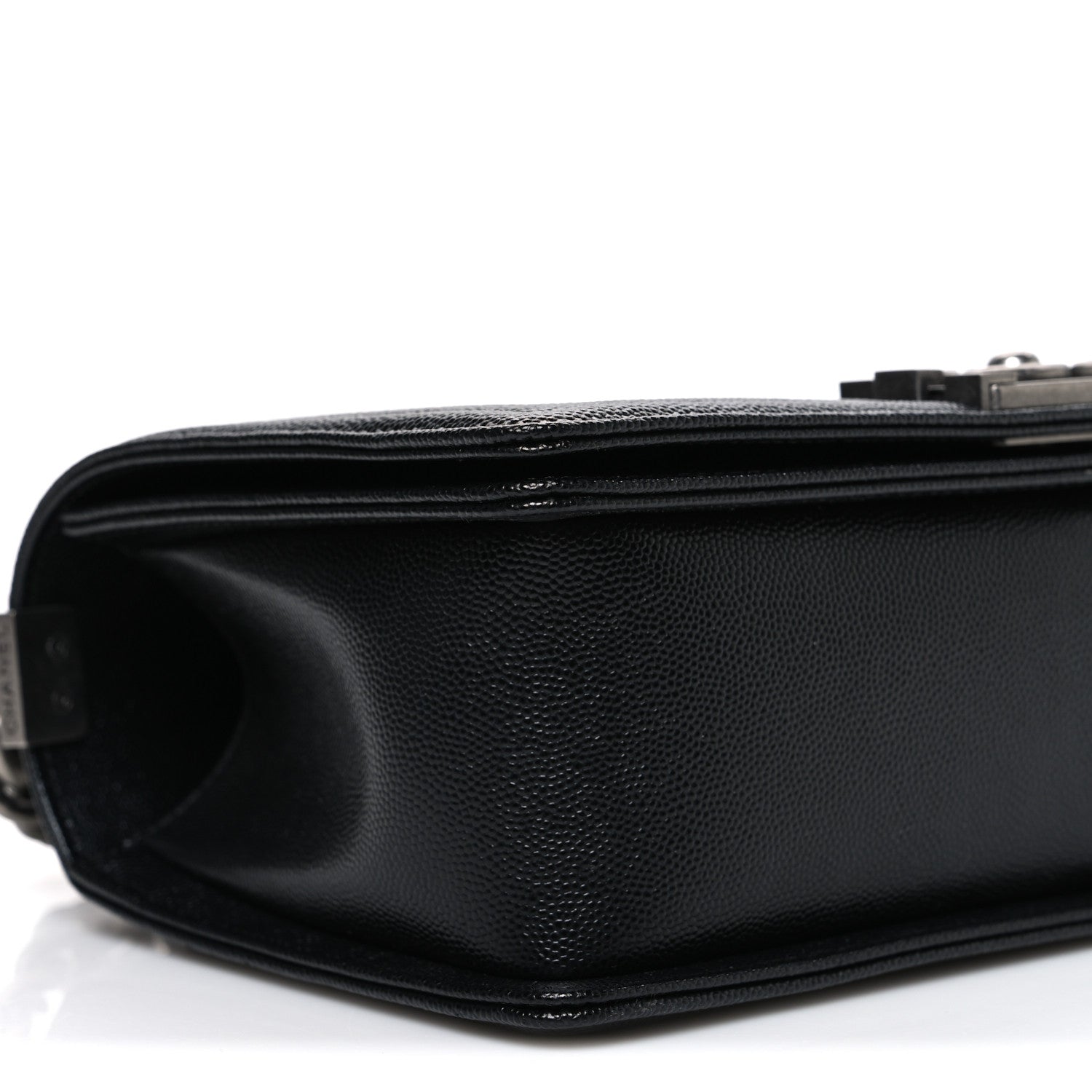Chanel Caviar Quilted Medium Boy Flap Black 9 of 10