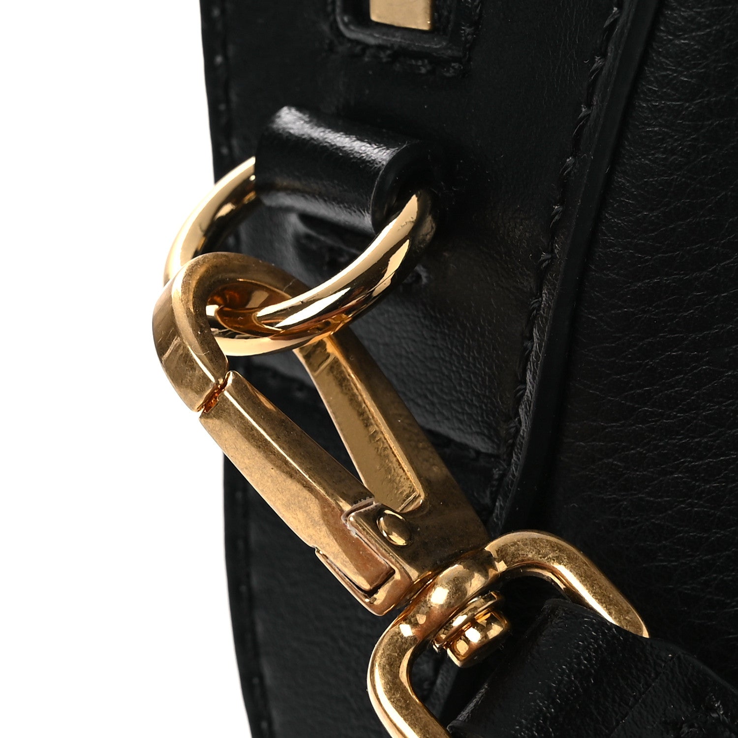 Stella McCartney Eco Grainy Alter Mat Ryder Crossbody Bag Black 10 of 11