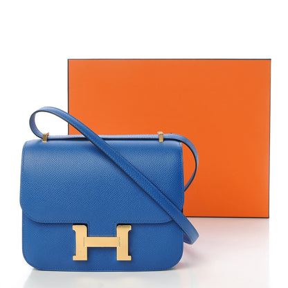 Hermes Epsom Constance 18 Bleu Zellige 19 of 19