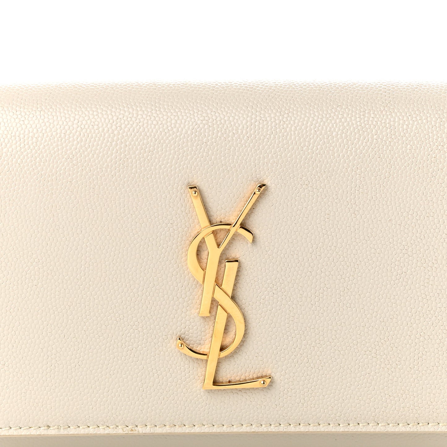 Grain De Poudre Monogram Kate Belt Bag Crema Soft