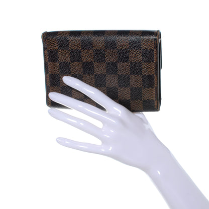 Louis Vuitton Damier Ebene Porte Tresor Etui Papier Wallet 2 of 9