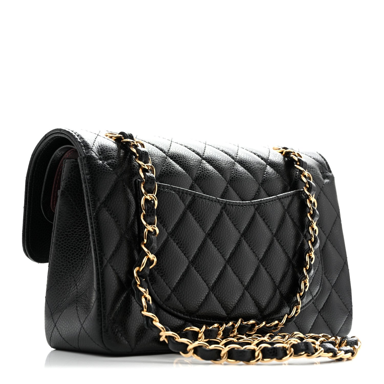 Chanel Caviar Quilted Small Double Flap Black 3 of 11