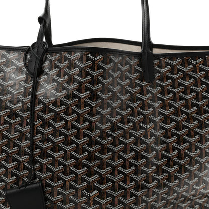 Goyard Goyardine Saint Louis GM Black 8 of 10