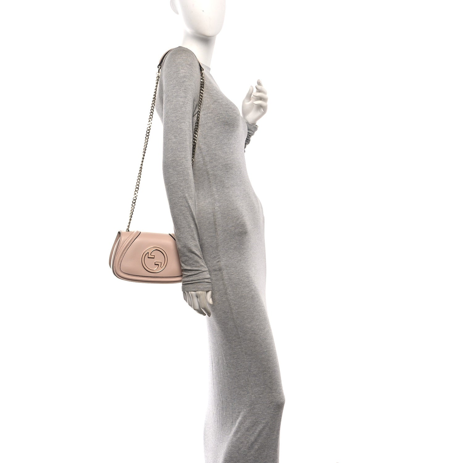 Gucci Calfskin Blondie Small Shoulder Bag Skin Rose 2 of 10