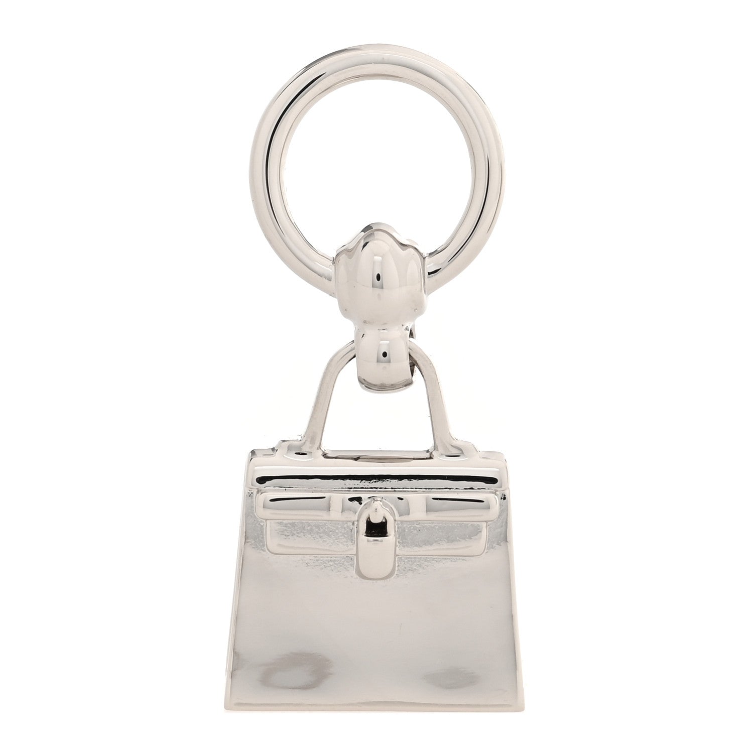 Hermes Palladium Mini Kelly Twilly Ring 1 of 4