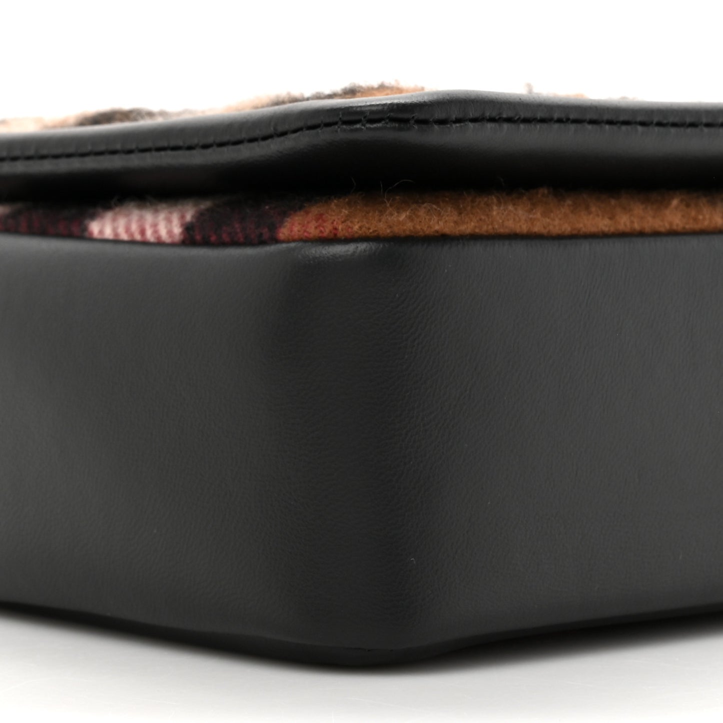 Check Cashmere Small Lola Bag Black