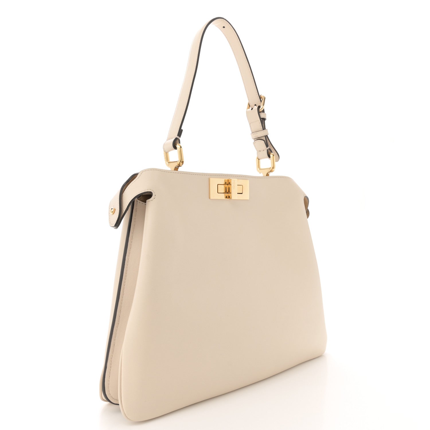 Fendi Vitello Medium Soft Peekaboo Camelia 3 of 12