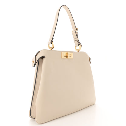 Fendi Vitello Medium Soft Peekaboo Camelia 3 of 12