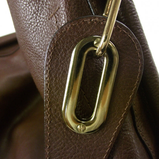 Chloe Leather Paraty Hobo Chocolate 9 of 13