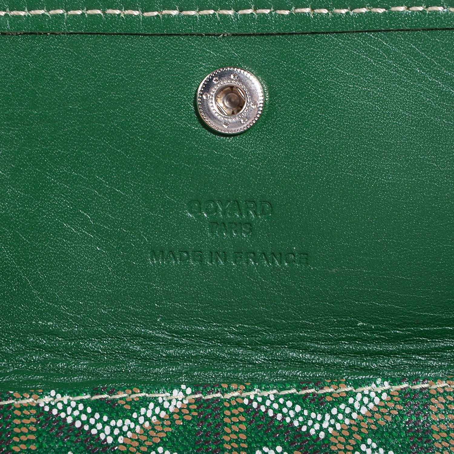 Goyard Goyardine Saint Louis PM Green 7 of 11